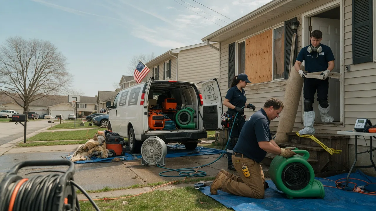 Water Damage Restoration in Fence, WI near me